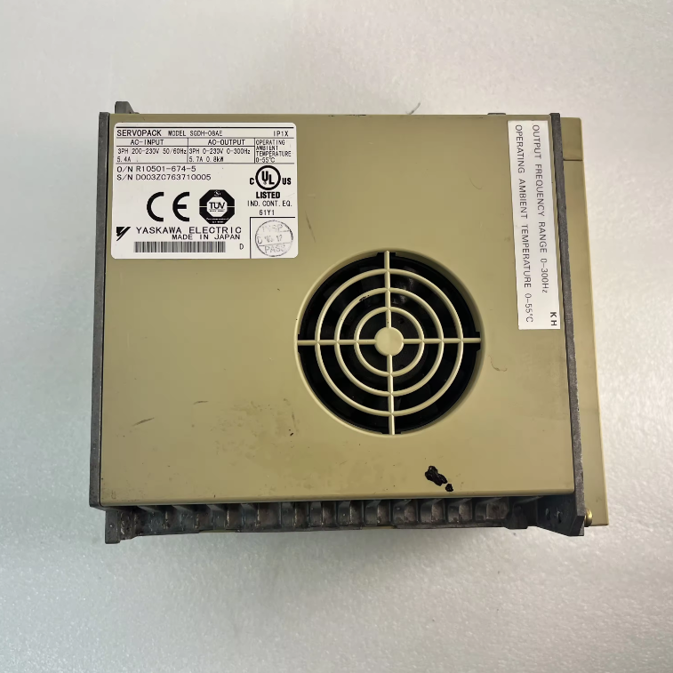 AC SERVO DRIVE YASKAWA AC SERVO DRIVE SGDH- 08AE/JUSP-NS500